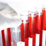 Blood test for hormones