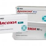 Arcoxia with different dosages