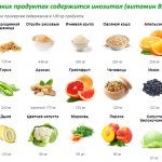 Food Sources of Vitamin B8